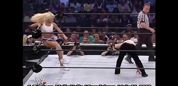  Torrie Wilson wrestling moves.